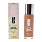 Liquid Make Up Base Clinique Beyond Perfecting Facial Corrector Nº 18 Sand 30 ml - Clinique Maroc - Aylal Beauty